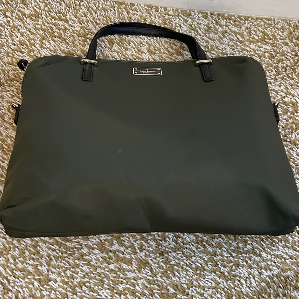 Kate Spade olive Green Laptop Bag - Picture 3 of 11